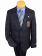 Lauren Ralph Lauren 17906 Navy  Green  Boy s Sports Coat  Jacket - Black Watch Tartan Plaid - 65% Polyester   35% Rayon Supply