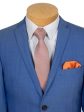 Tallia 27828 100% Wool Boy s Skinny Suit - Sharkskin - Blue Online now