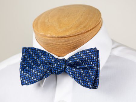 ScottyZ 31193 Young Men s Bow Tie - Neat - Blue Fashion