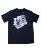 Psycho Bunny 36363 Boy s Short Sleeve Back Graphic Tee - Dolton - Navy Supply