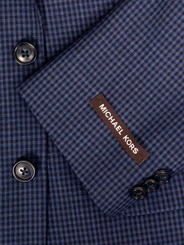 Michael Kors 24292 100% Wool Boy s Sport Coat - Check - Navy Online