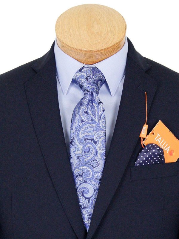 Tallia 23374 52% Wool  46% Polyester  2% Elastane Boy s Suit - Solid - Navy Online Hot Sale