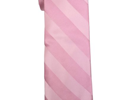 Heritage House 34785 - Boy s Tie - Tonal Satin Stripe - Pink Online