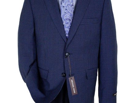 Michael Kors 24292 100% Wool Boy s Sport Coat - Check - Navy Online