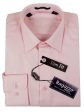 Ragazzo 23610 100% Cotton Slim Fit Boy s Dress Shirt - Diagonal Weave - Pink Fashion