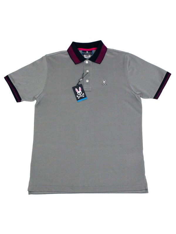 Psycho Bunny 35196 Young Men s Short Sleeve Polo - Navy Sale