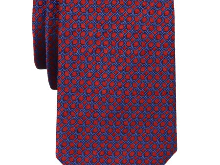 T.O. 37906 Boy s Tie - Neat - Cherry Blue For Discount