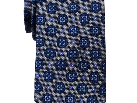 Heritage House 35740 - Boy s Tie - Neat - Silver Navy Sale