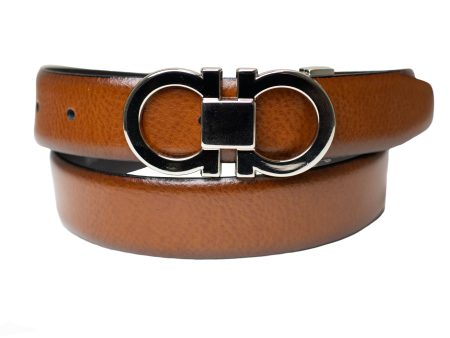 Paul Lawrence 30294 100% Genuine Leather Boy s Belt - Cognac Online Hot Sale