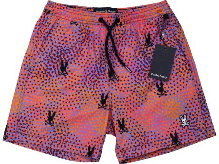 Psycho Bunny 36823 Boy s Swim Trunks - Chicago - Lavender Purple on Sale