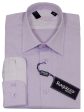 Ragazzo 23234 100% Cotton Boy s Dress Shirt - Weave - Lavender Cheap