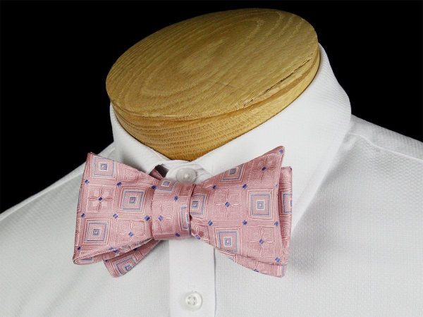 Boy s Bow Tie 24456 Pink Blue on Sale