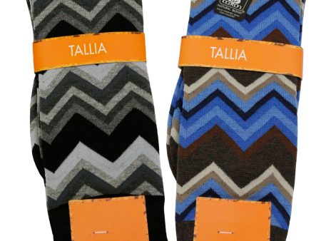 Tallia Mens Socks - 34170 - Chevron Online now