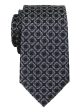 T.O. 37915 Boy s Tie - Geo - Black  Silver Sale