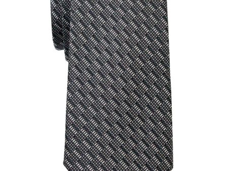 Heritage House 35742 - Boy s Tie - Neat - Silver Black Online now