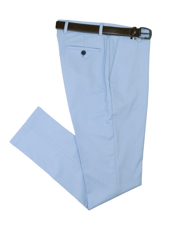 Boss 37329P Boy s Suit Separate Pant - Micro Weave - Pale Blue For Sale