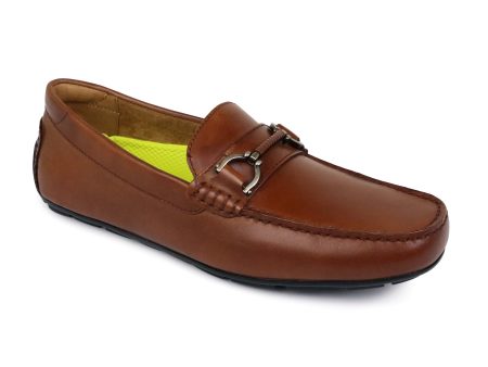 Florsheim 37577 Young Men s Shoes - Motor Bit Driver - Cognac For Discount