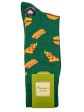 Vannucci Men s Socks 32145- Novelty - Hunter Green Fashion