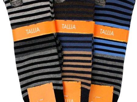 Tallia 36243 Men s Socks - Stripe Online Sale