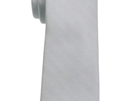 Heritage House 34774 - Boy s Tie - Diagonal Tonal - Silver Online