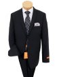 Tallia 23326 52% Wool 46% Polyester 2% Elastane Boy s Skinny Fit Suit - Solid - Black Hot on Sale