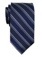 Michael Kors 37830 Boy s Tie - Stripe - Navy Grey Hot on Sale