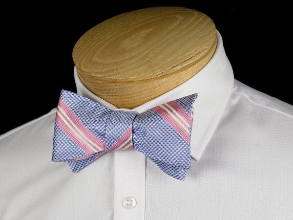 Boy s Bow Tie 24449 Blue Pink For Sale