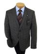 Lauren Ralph Lauren Boy s Sport Coat 34832 Brown Navy Check Discount