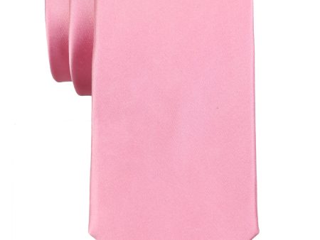 Heritage House 37715 Boy s Tie - Solid - Pink Online now