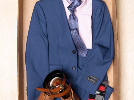 Complete Blue Suit Outfit 35845 For Cheap