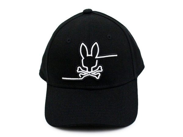 Psycho Bunny 36352 Boy s Hat- Chester - Black Fashion