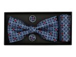 Heritage House 38095 Young Men s Bow Tie Set - Medallion - Powder Red For Discount