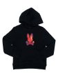 Psycho Bunny 36915 Boy s Hoodie - Apple Valley Embroidered - Black Hot on Sale