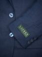 Lauren Ralph Lauren 26094 100% Linen Boy s Suit Separates Jacket - Solid - Navy on Sale