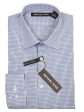 Michael Kors Boy s Dress Shirt 26173 Blue White Check Sale