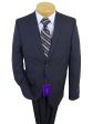 Tallia 25506 Skinny Fit Boy s Suit- Navy-Windowpane Online Hot Sale