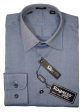 Ragazzo 26306 Boy s Dress Shirt - Blue Weave - Slim Fit Online now