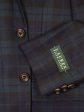 Lauren Ralph Lauren 17906 Navy  Green  Boy s Sports Coat  Jacket - Black Watch Tartan Plaid - 65% Polyester   35% Rayon Supply