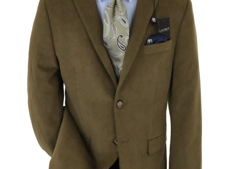 Lauren Ralph Lauren Boy s Sport Coat 34825 Camel Corduroy Cheap