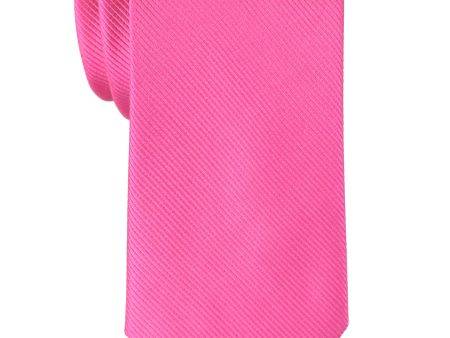 Heritage House 37709 Boy s Tie - Diagonal Tonal - Hot Pink Sale