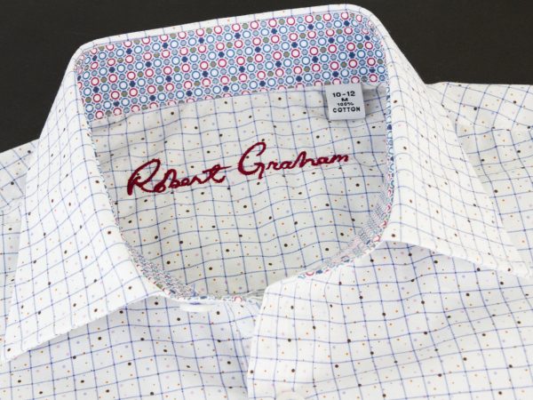 Robert Graham 25891 White Print For Sale