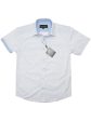 Leo & Zachary 28228 Boy s Short Sleeve Sport Shirt-Sky Blue Online