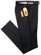 Tallia 32021P Boy s Suit Separate Pant - Skinny Fit - Solid - Black Online now