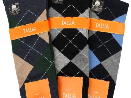 Tallia 36237 Men s Socks - Argyle Discount