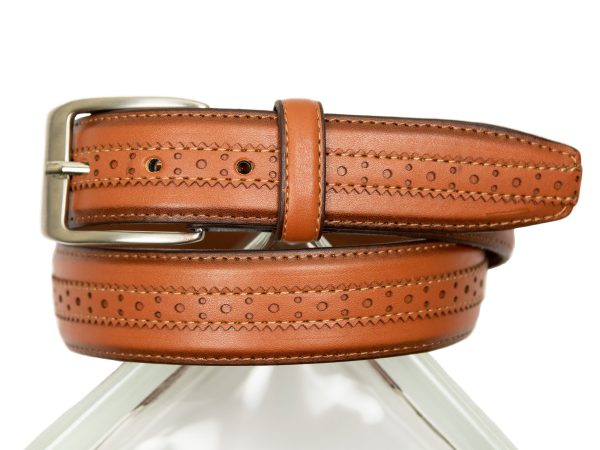 Florsheim 28747 Boy s Belt-Cognac Supply