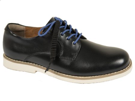 Florsheim 26320 Leather Boy s Shoe - Plain Toe Oxford - Kearny Jr II- Black For Sale