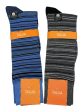 Tallia Mens Socks - 34177 - Stripe on Sale