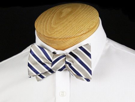 Boy s Bow Tie 24442 Khaki Navy Online now