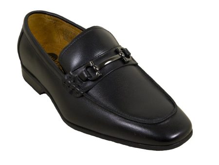 Umi Boys Shoe 25045 Black Bit Loafer Online now