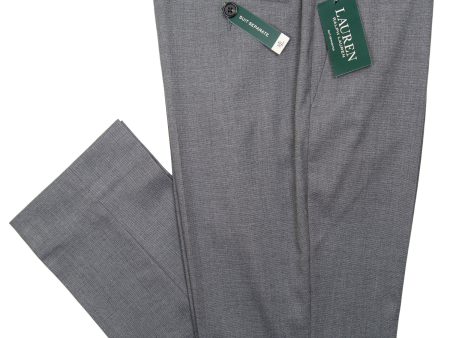 Lauren Ralph Lauren 31831P Boy s Suit Separate Pant - Grey Heather For Cheap